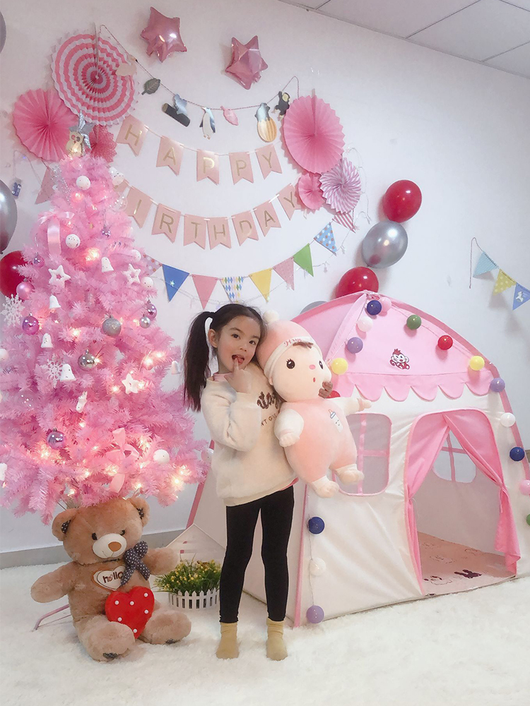 Changhua children's tent Indoor household Princess Girl Birthday toy Child big house Dream Castle game house