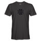 미국 WCC 복고풍 캐주얼 티셔츠 야외 여행 통근 사이클링 반팔 라운드 넥 티셔츠
