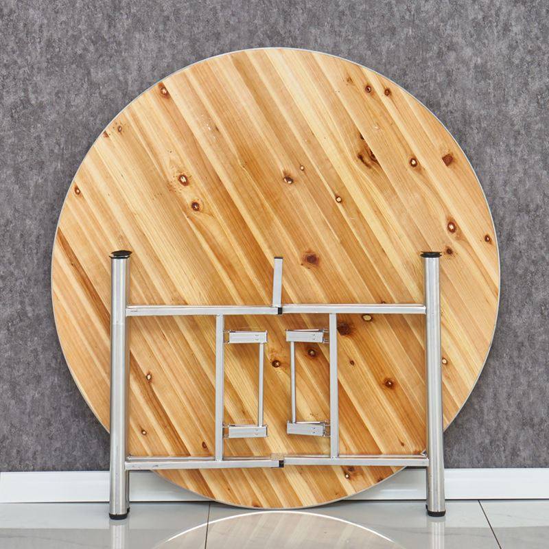 Garden table turn table tray Folding Tray Table Hotel Home Solid Wood Flow Water Mat Canteen Wedding Banquet Hotel Minima Turntable