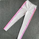 Color-block cool, breathable, moisture-wicking yoga cropped pants