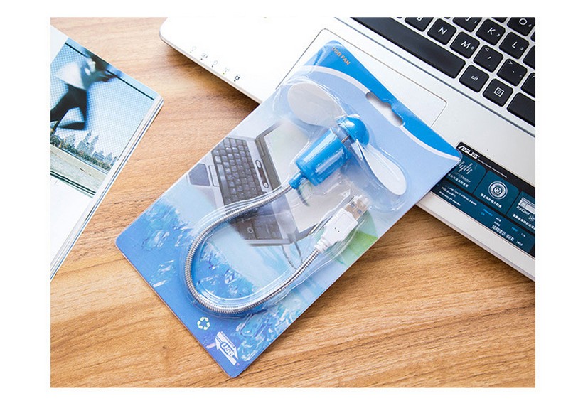 Rắn USB quạt nhỏ quạt nhỏ máy tính xách tay di động điện thoại di động sạc kho báu quạt nhỏ - USB Aaccessories đèn led usb xiaomi