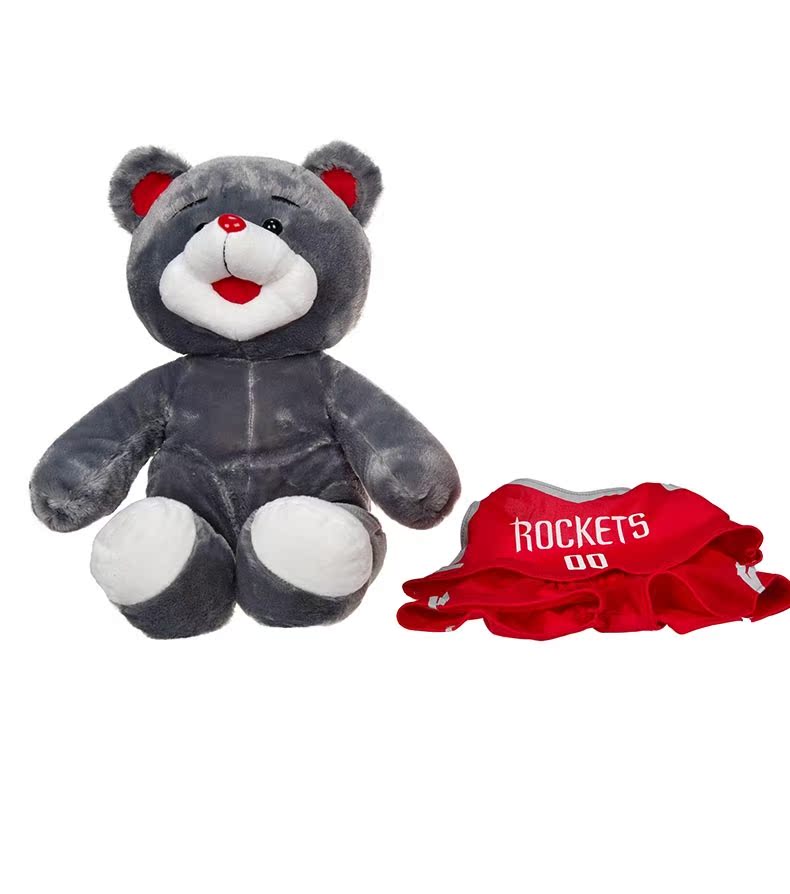 Trang phục thời trang NBA Kids KIDs Houston Rockets Rocket Bear Plush Doll 35cm - Khác quần jean trẻ em