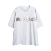 Цветочный серый 