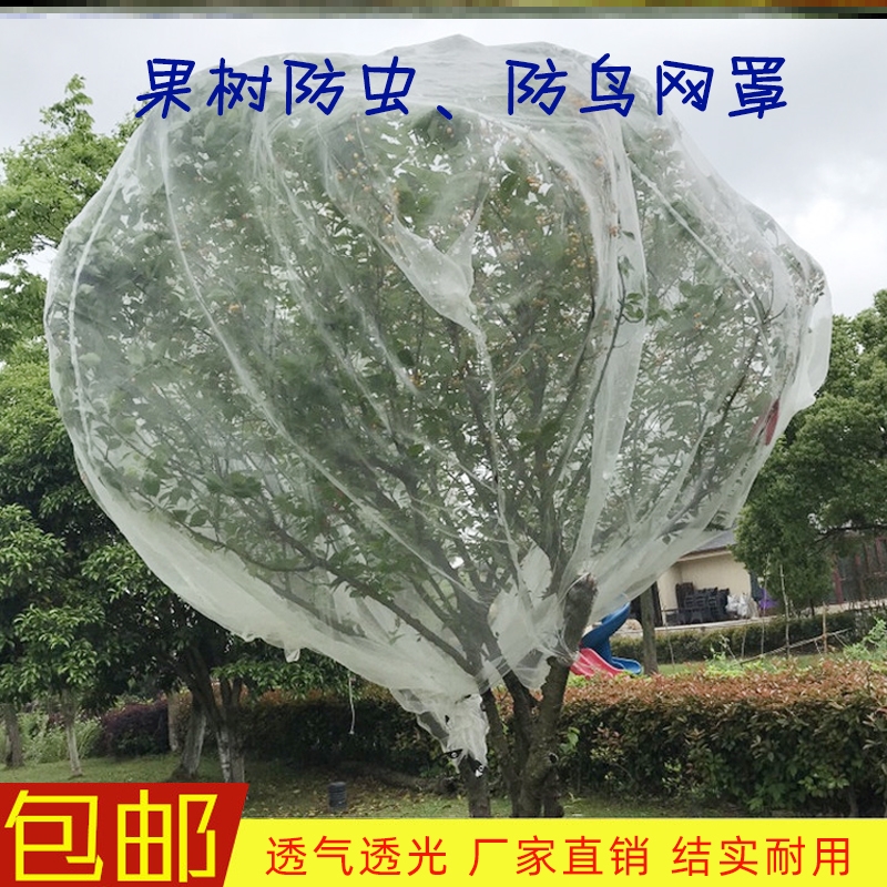Bird-proof Gauze Supplies Light Transmission Stop Bird Orchard Plastic Fruit Tree Bagging Isolated Silkscreen Breeding Outdoor Breeding Farm