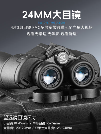 Panda Binoculars, High Magnification, High-Definition, Professional-Grade, Day and Night Use, Outdoor Viewing, Bee Spotting, Military Use