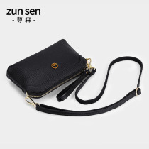 Leather shoulder bag women bag 2021 summer new simple first layer cowhide leather soft mother mini shell bag