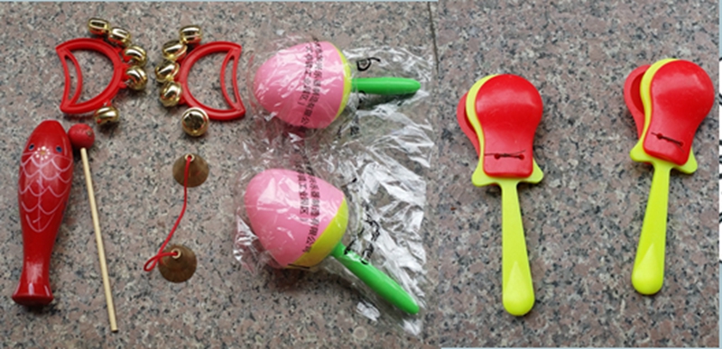 Percussion big bell 5cm bell set percussion bell