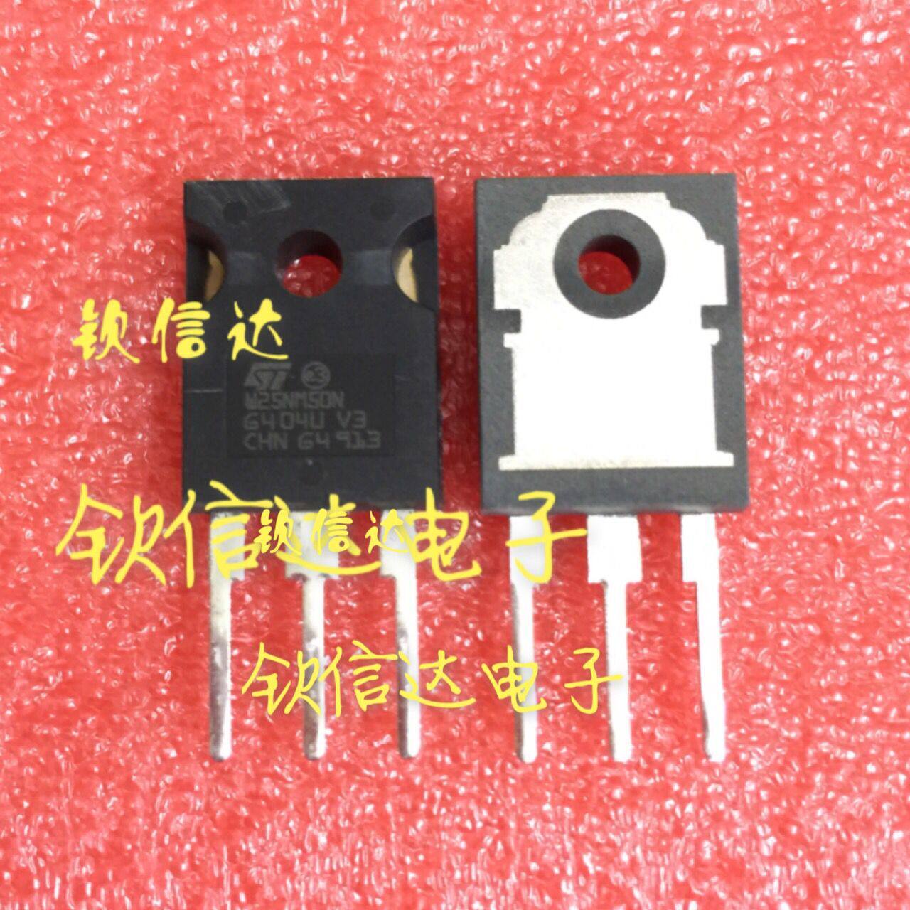 The original imported STW25NM50N field effect triode 25A500V TO247 W25NM50N is new