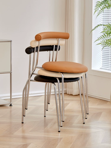 Кремовый минималистичный стульчик для кормления для домашнего использования, французский стиль, популярно в интернете