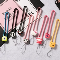 Apple, мультяшный силиконовый ремешок, мобильный телефон, подвеска для ключей, защитный креативный браслет, популярно в интернете