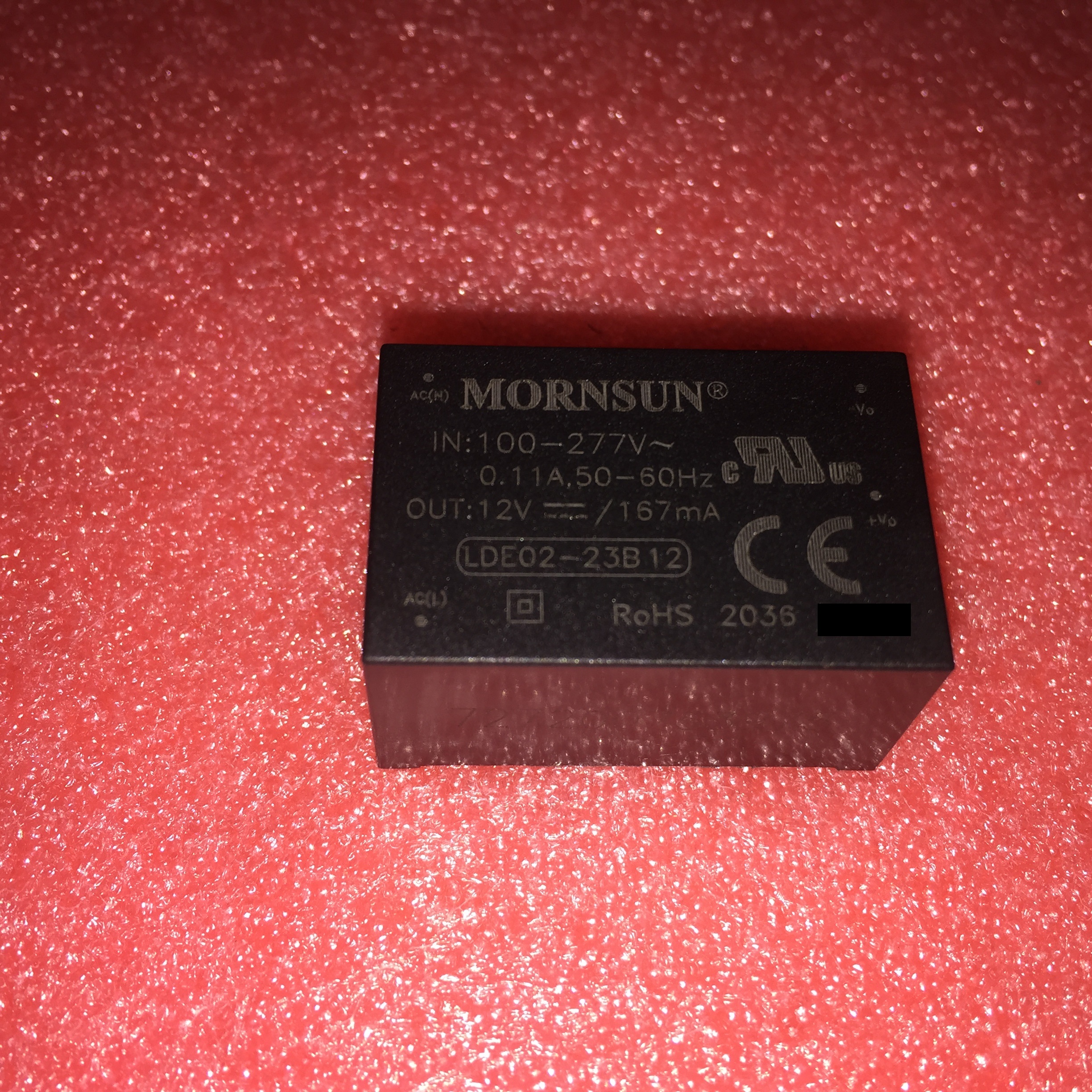 LDE02-23B12 Jin Shengyang AC-DC power module 12V 167mA ultra small 2W isolated voltage 4KV