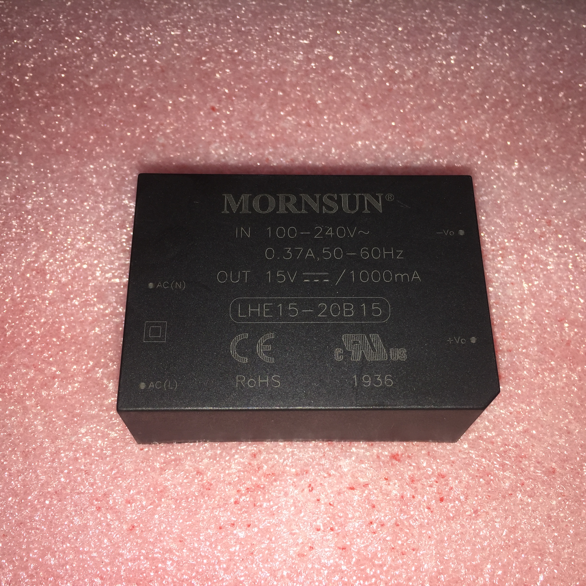 LHE15 LHE15 -20B15 Jin Shengyang AC-DC power module 85-264V to 15V 15V 1A 15W 15W fit can be straight