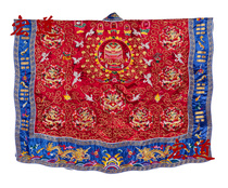 Taoist talisman Jingyi big short gown Lotus crown short gown Jingyi mixed yuan Zhuangzi towel Double Dragon Golden Line Kowloon suit