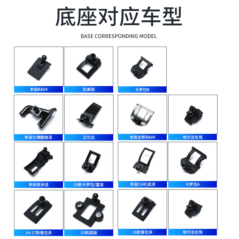 Toyota Corolla Boom RAV4CAMRY Hanlanda Asian Dragon Special On-board Hand Rack Base Retrofit