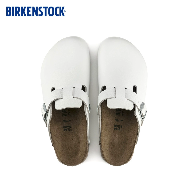 【Bán trước】 BIRKENSTOCK Baotou Cork Dép đi trong nhà cho nam và nữ Giày đầu bếp thoải mái Dòng Boston 