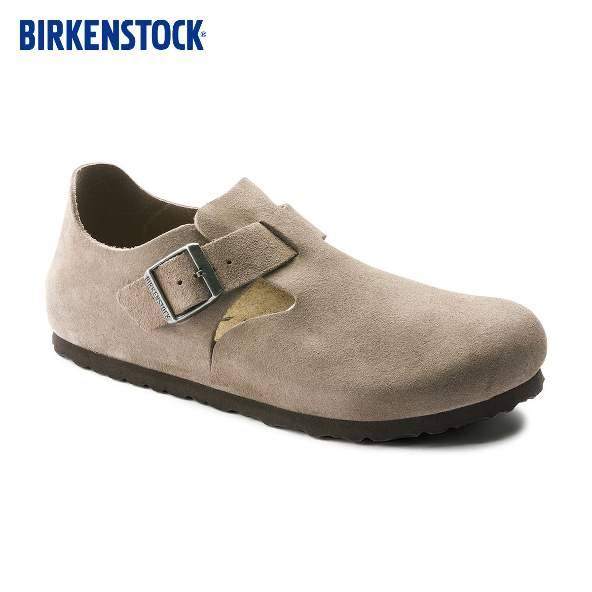 Повседневная обувь из пробки BIRKENSTOCK, модная и удобная, одинакового стиля для мужчин и женщин серии London Изображение 1