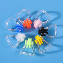 NOSE CLIP SWIMMING SILICONE GEL CHILDREN ADULTS UNIVERSAL MEN AND WOMEN PROFESSIONAL FASHION COLORFUL NON-SLIP ANTI-CHOKING WATER TIGHT SOFT WITHOUT PAIN