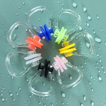 Swimming nose clip for men and women Universal silicone non-slip tight not easy to break big children play water sports anti-choking water beginner