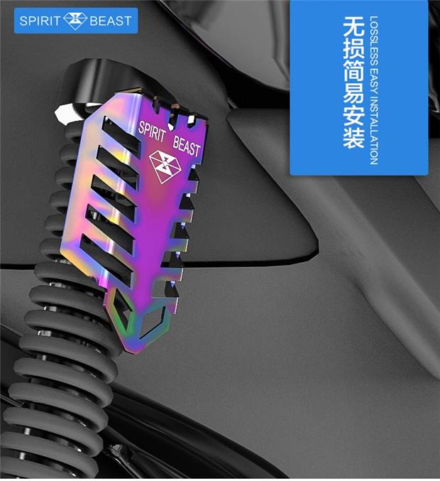 Xe máy phổ biến sửa đổi xe tay ga WISP giảm xóc thiết lập xe off-road trang trí phổ giảm xóc bao gồm lò xo - Xe máy Bumpers nhún sau xe wave