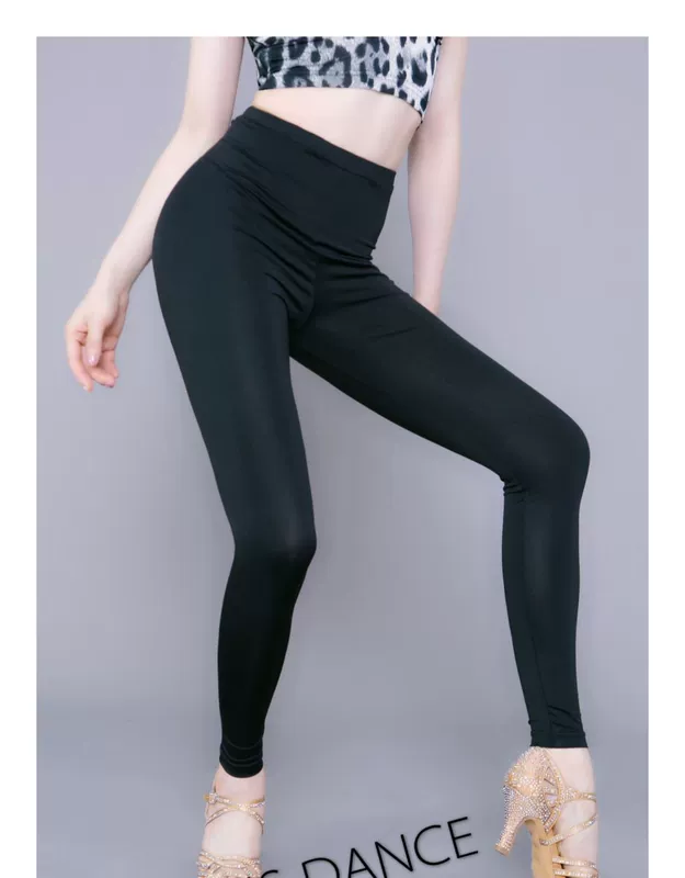 V.PLUS DANCE tuyết cao Latin nhảy thực hành quần áo bó sát quần legging nhảy - Khiêu vũ / Thể dục nhịp điệu / Thể dục dụng cụ giày khiêu vũ nữ gót thấp