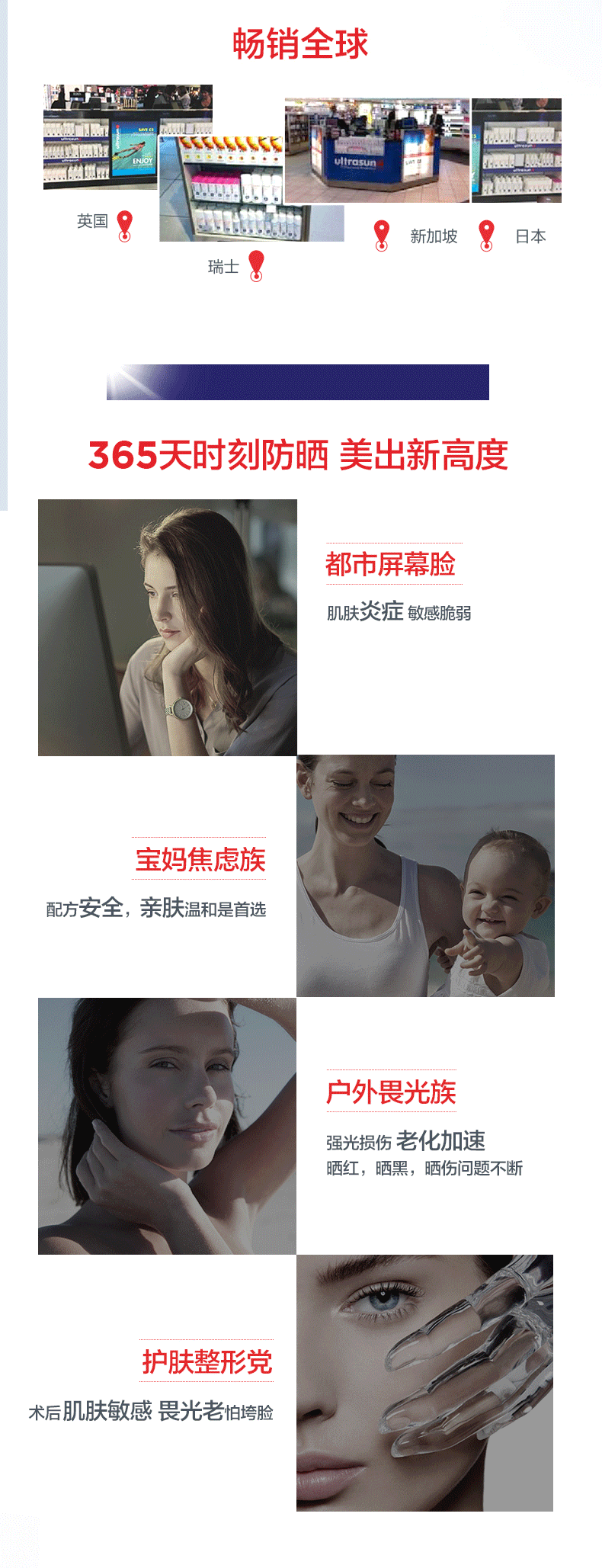 瑞士进口 Ultrasun 优佳 抗老美白防晒霜50ml 图6