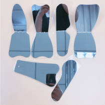 Dental orthodontic reflector 304 stainless steel Intraoral mirror dental photography can be disinfected material thickening