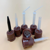Disposable dental double curing agent mixing tube Crown and Bridge material mixing head 200 support