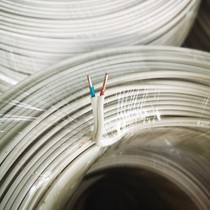 Outdoor telephone line two-core white optical cable binding wire binding wire farm wire 200 meters