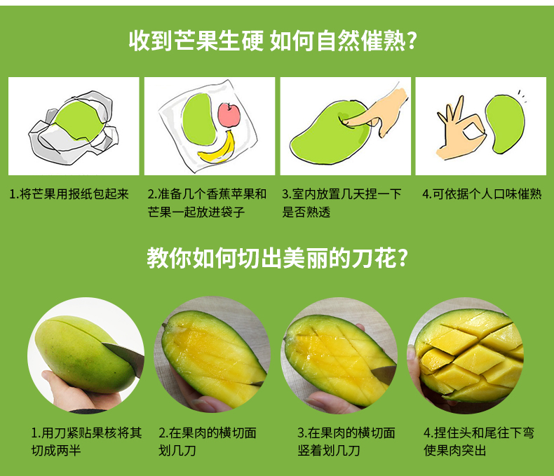 广西百色 金煌芒 净重5斤 单果200g+ 图10