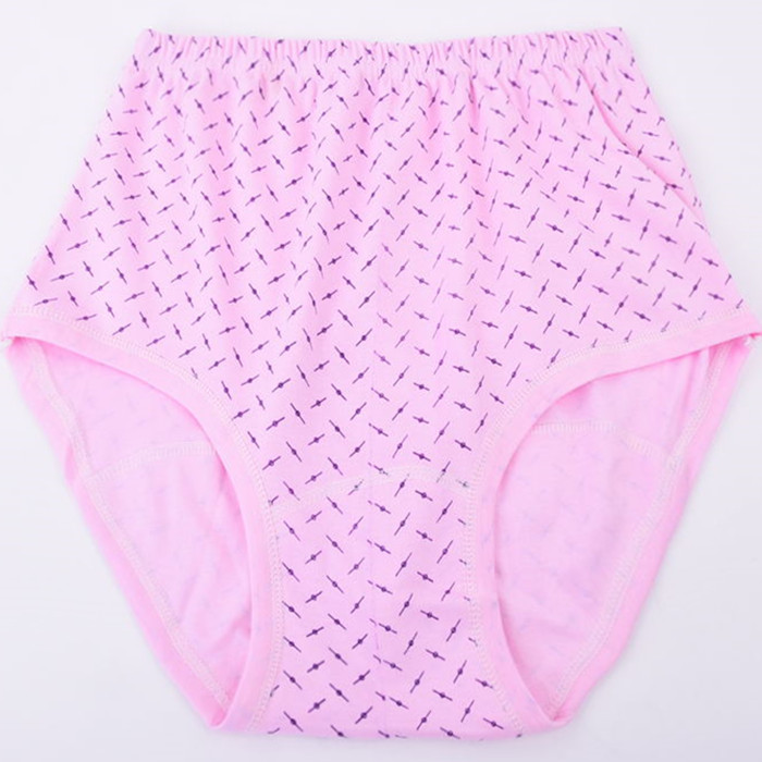 Chất liệu cotton ở bà bầu cao eo tăng mỡ cộng với vòng eo dày mút cho mẹ thêm đồ lót cotton lớn. quần lót nữ cao cấp
