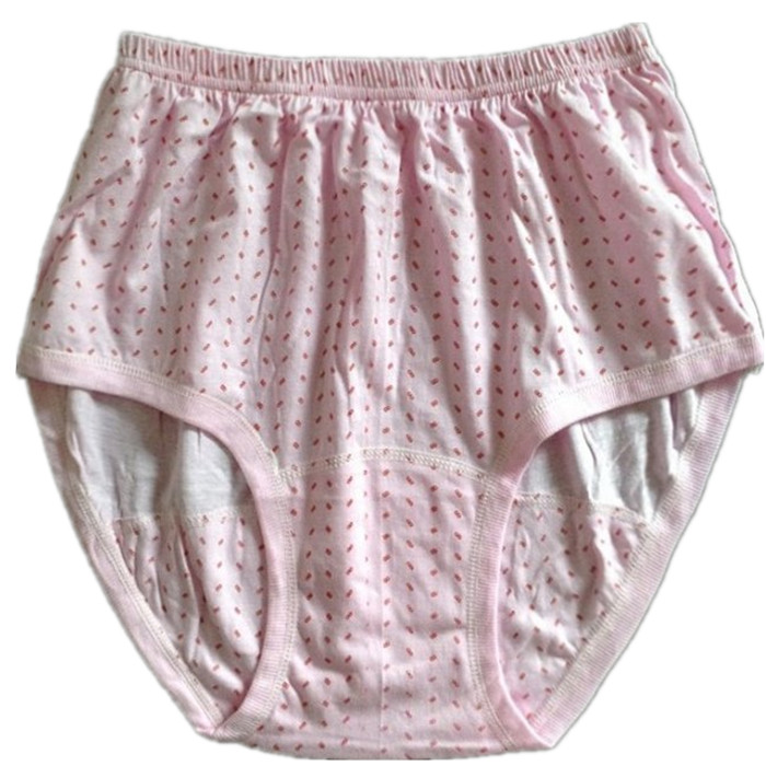 Chất liệu cotton ở bà bầu cao eo tăng mỡ cộng với vòng eo dày mút cho mẹ thêm đồ lót cotton lớn. quần lót nữ cao cấp
