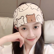 Maternity confinement hat womens summer thin confinement headscarf postpartum winter large head circumference pure cotton autumn style windproof autumn and winter