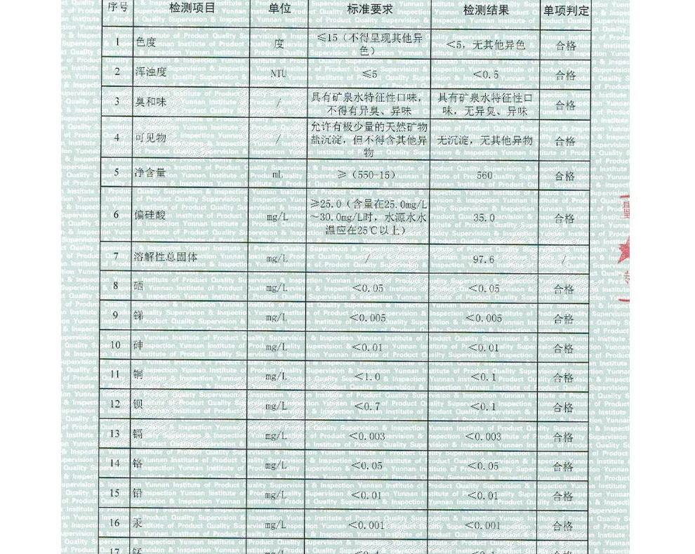 石林天外 天碱矿泉水 550ml*24 天然碱性8.5±0.5 图14