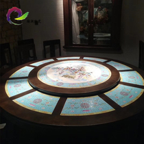 Hotel boutique features ceramic tables and stools custom-made antique style restaurant special garden porcelain table style private custom table