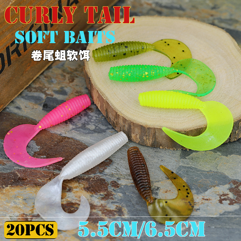 Wild art 5 5 6 5 cm Capuchin maggot Luya Soft bait Soft Q road mandarin perch Capuchin soft worm