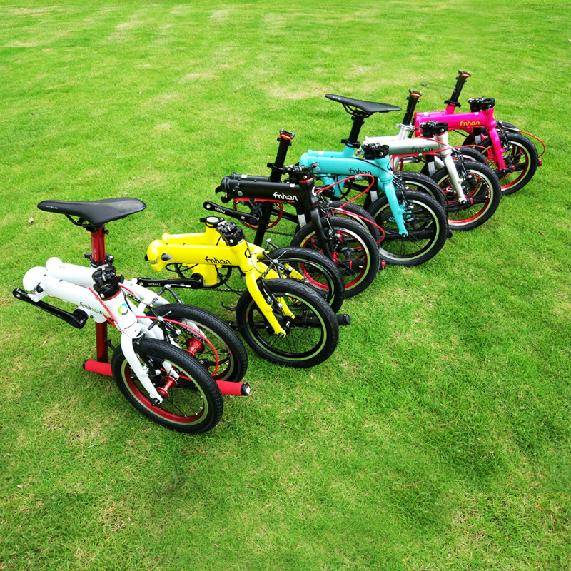 Wind Line 412 Aluminum Hop 14 inch Single speed Outer 3 Speed DIY retrofitted bike folding car Daimong motorcyclist-Taobao