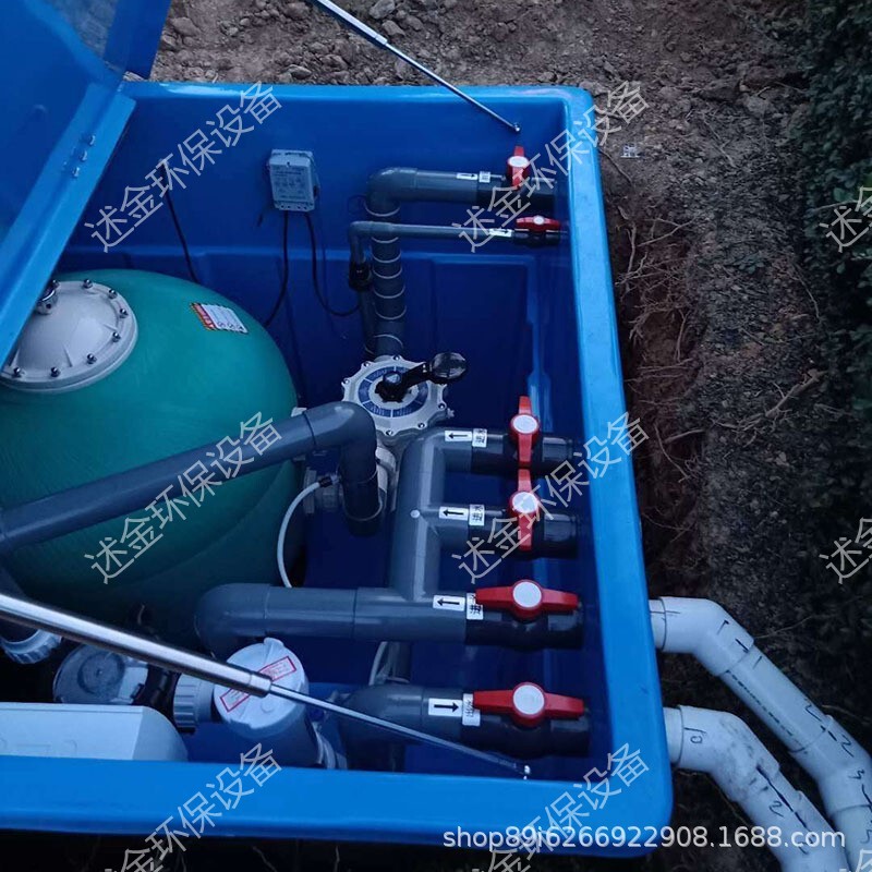 Underground All-In-One Machine Integrated Swimming Pool Circulation Filtration Equipment Landscape Water Treatment Fish Pond Spa Rainwater Collection Underground All-In-One Machine Integrated Swimming Pool Circulation Filtration Equipment Landscape Water Treatment Fish Pond Spa Rainwater Collection