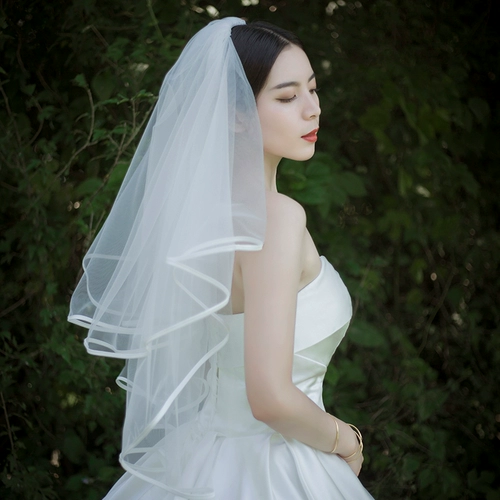 Чжан Синью, та же самая главная свадебная марля, новый атласный хлеб, двухслойный слой на двойной слой свадебной свадебной свадебной свадебной.
