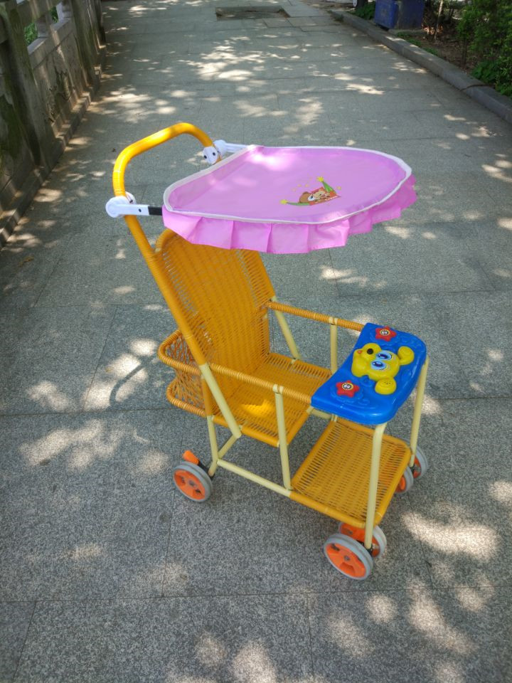 Special price baby carrier awning baby stroller awning canopy rain shed Rain-proof sunscreen baby rattan Rattan Beach Umbrella