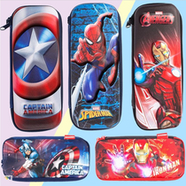 Korean winghouse Pen Bag Boys Junior High School Students Stationery Storage Bag Large Capacity Children Pencil Case