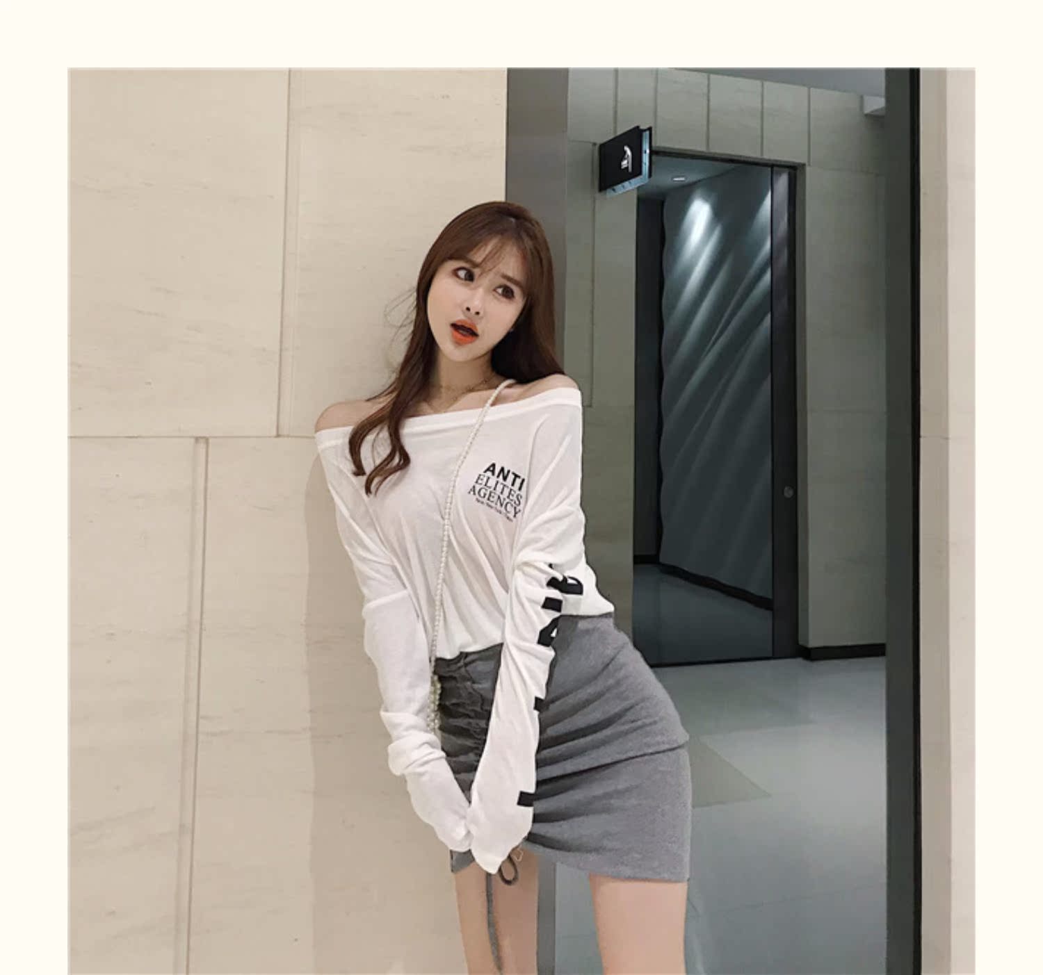 Kimchi 0o0o eo cao túi hông váy dây rút váy thiết kế ý nghĩa nữ thích hợp váy đơn mảnh nửa thân váy hoang dã - Váy chân váy tầng ngắn