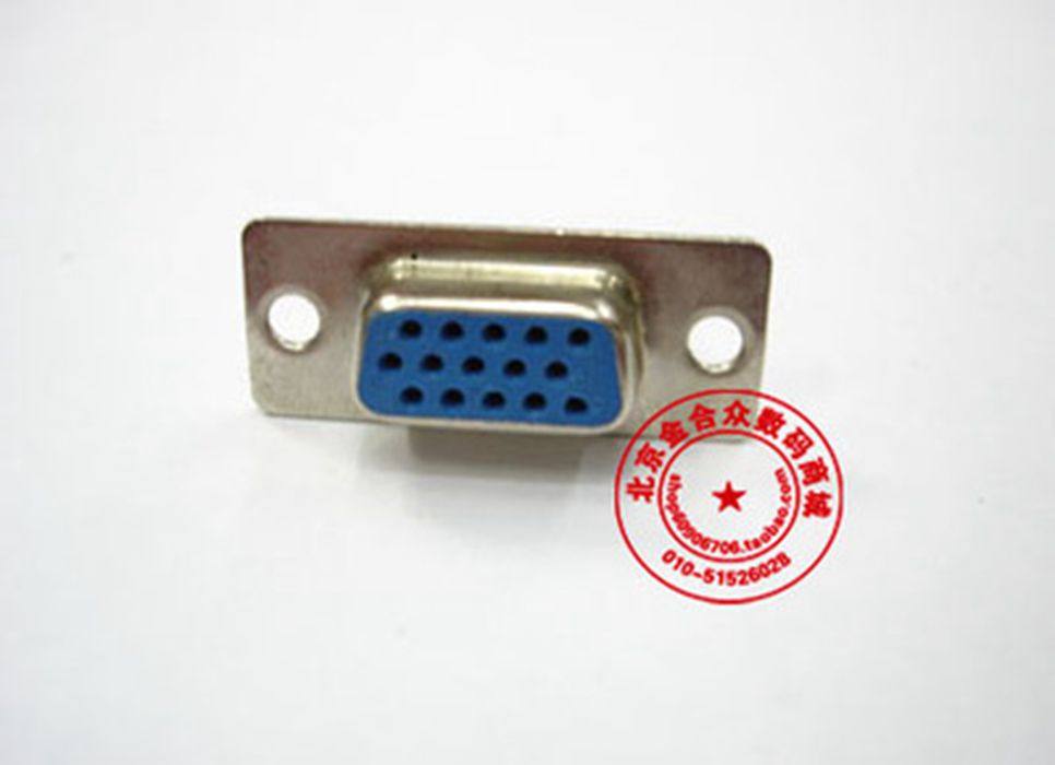 HD15 pin welding head 15P female welding head 15 core VGA welding wire female head VGA welding wire female head