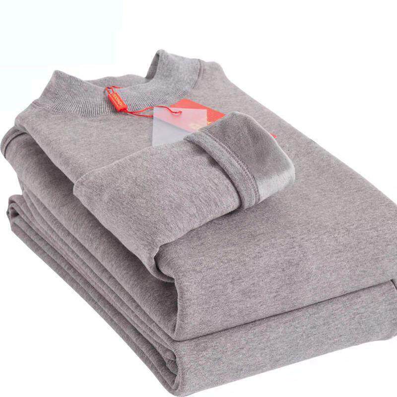 Special price thermal underwear men's jacket thickened plus velvet cold-proof cotton sweater youth autumn clothes long johns suit autumn and winter