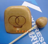 Донгдонское мастерство чисто древесина и мученика дерева рыбы Детские преподаватели 7 см. Рыба для маленькой деревянной рыбы.