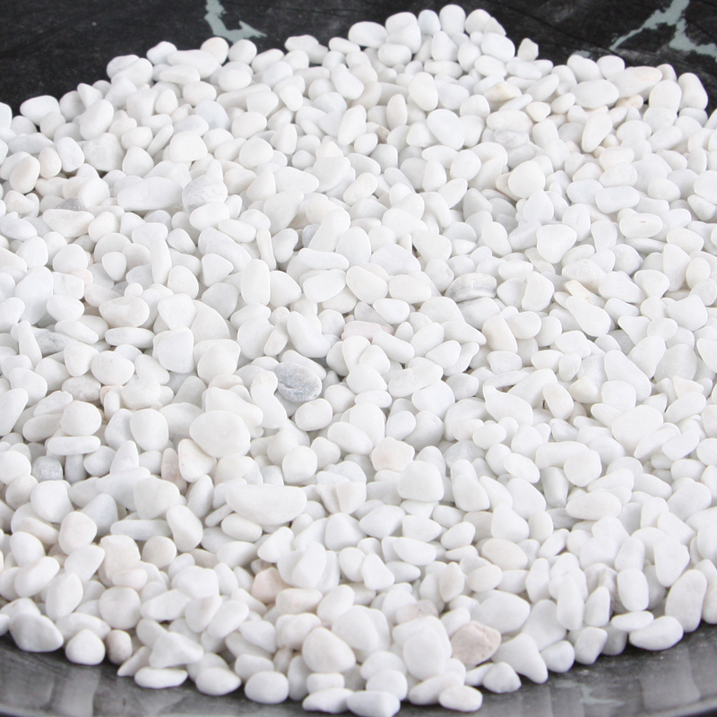 Hotel ash bucket matching white stone rice flower pot white stone trash can quartz sand white stone rice 10 kg