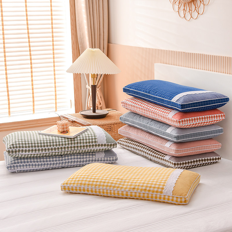 Buckwheat Pillow Single Millet Shell Students Soft Pillow Core Teen Short Pillows Low small thin belt pillowcase for cervical spine hard pillows
