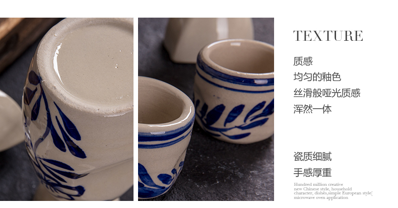 Chai rượu sake vẽ tay theo phong cách Nhật Bản, bình, ly rượu, rượu vang trắng, tách rượu, chai rượu gia đình, hoa - Rượu vang ly uống rượu vang