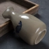 Đá gốm Nhật sake nồi gia đình rượu vang ly rượu vang thủy tinh gốm đơn giản rượu gia đình Nhật Bản rượu vang cổ trắng - Rượu vang