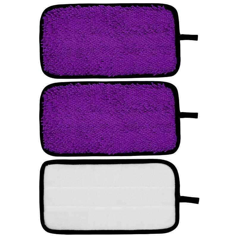 Compatible with Swiffer Wet Jet Spray Mop Refill Pads, Chenille Wet and Dry Mop Replacement Head