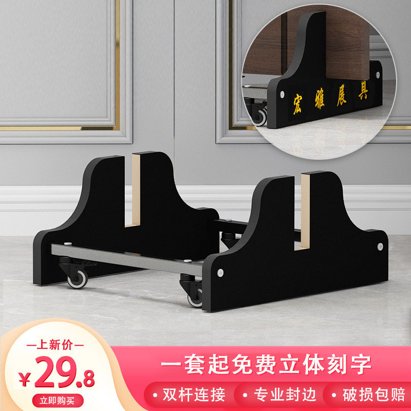 Wooden door display stand solid wood door display stand floor-to-ceiling vertical bathroom door sample display stand glass door shelf